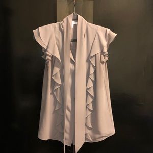 Reiss lavender blouse